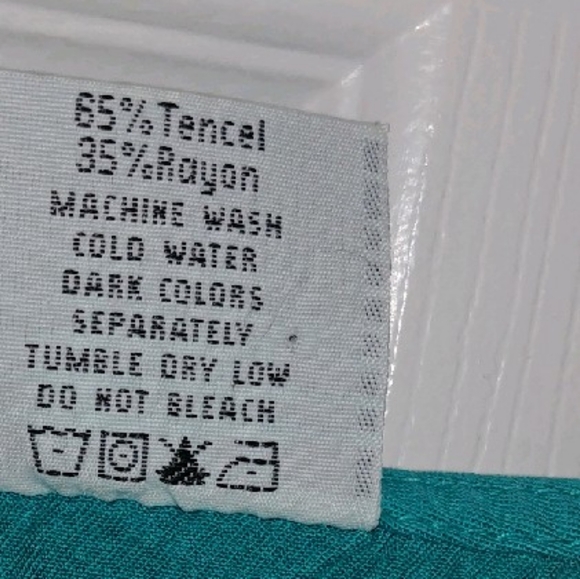 CLICK sleeveless teal dress - Picture 8 of 9